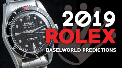 2019 rolex basel pridcitions|Rolex Baselworld 2019 .